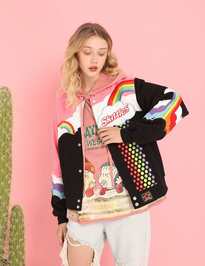 【人気急上昇中！】 メンズ＆ウィメンズのパッチワークショート 数量限定 男女兼用 ジャケットE-5151