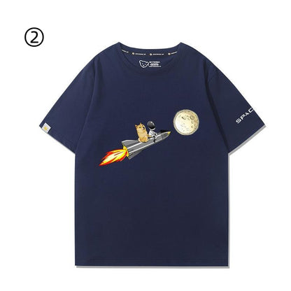 早い者勝ち おすすめ プリントロゴ　半袖 Tシャツ-A2371