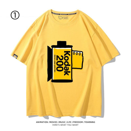 早い者勝ち　おすすめ プリントロゴ　半袖 Tシャツ-A2342