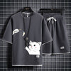男女兼用 上質 カジュアル Tシャツ & ショーツ セットアップ U-80040