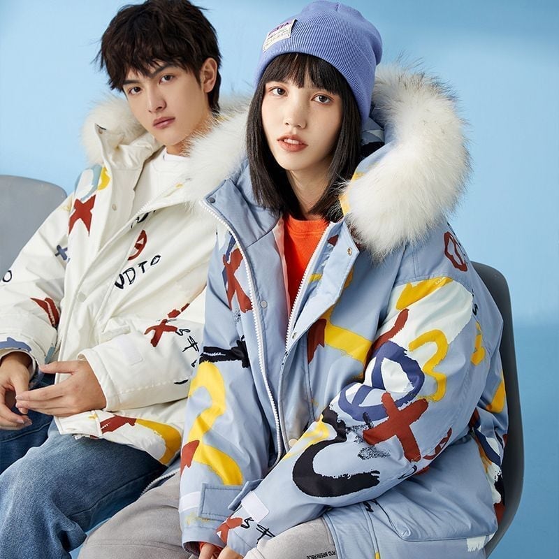 今季マストバイ カジュアル ユニセックス ダウンジャケット 男女兼用E-5894