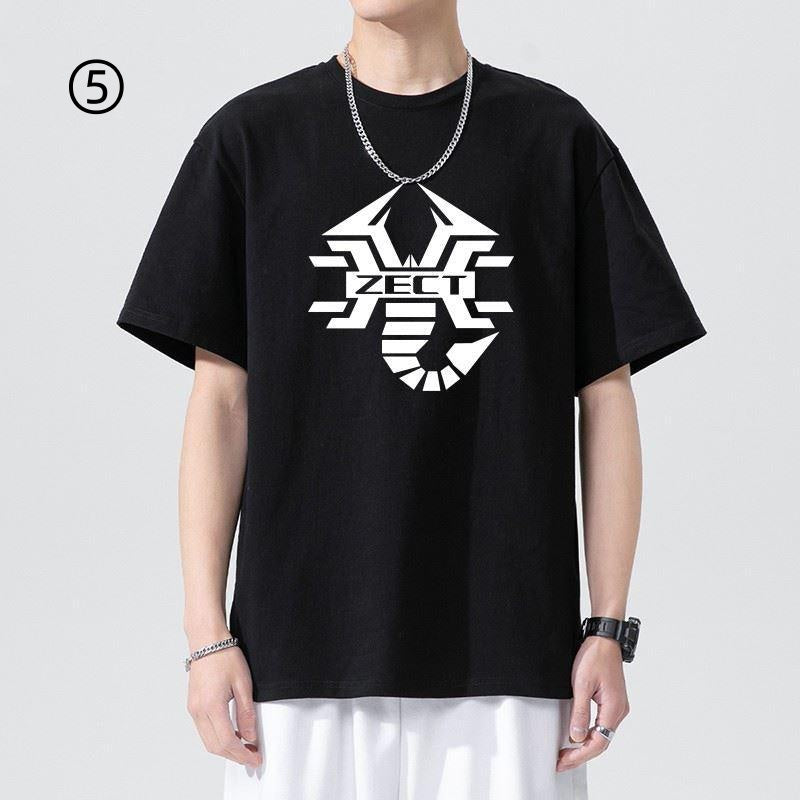 シンプル　おすすめ プリントロゴ 半袖 Tシャツ-A2656