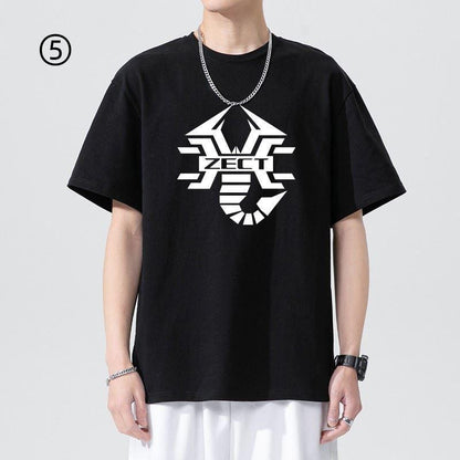 シンプル　おすすめ プリントロゴ 半袖 Tシャツ-A2656