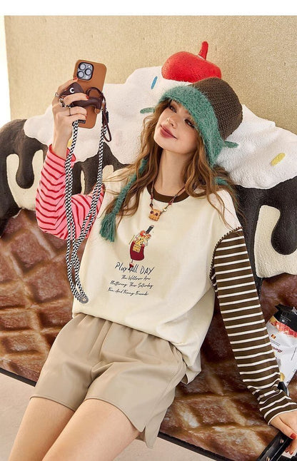 絶対流行 カジュアル 早い者勝ち 大人可愛い スウェットE-10904