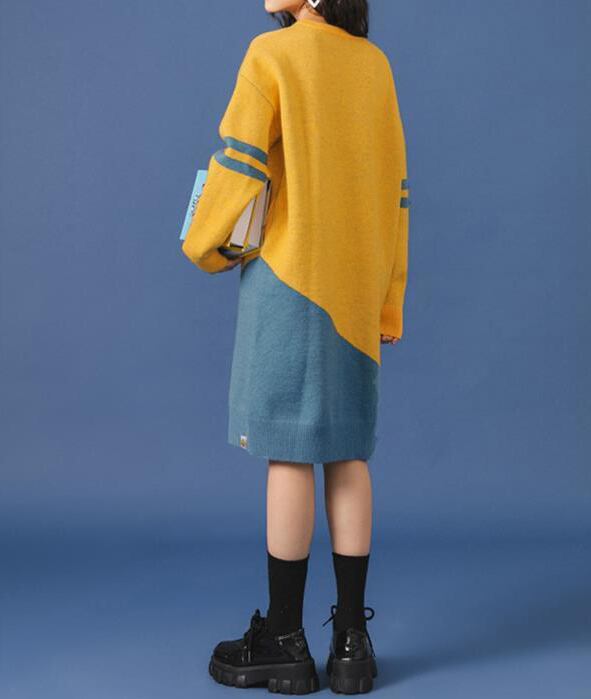 話題沸騰中 キュート 超人気 おしゃれ度高め 4種選択 ニットトップスE-9382