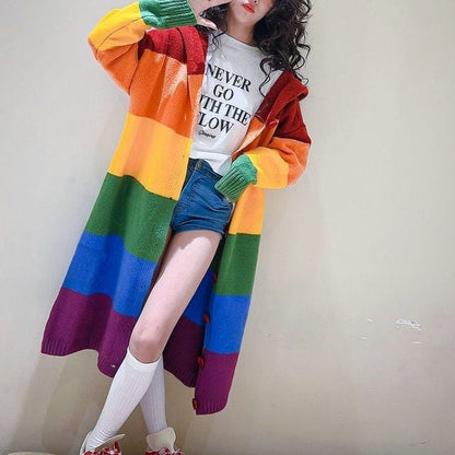 美人度アップ  長袖 切り替えカーディガンE-10145