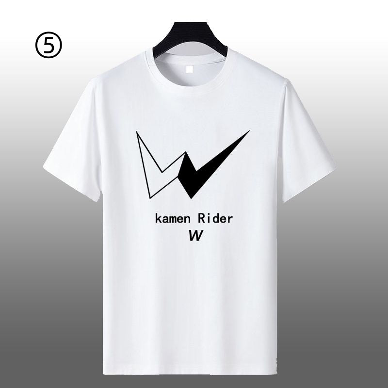 大活躍　早い者勝ち　着回し力抜群　おすすめ プリントロゴ 半袖 Tシャツ-A2591
