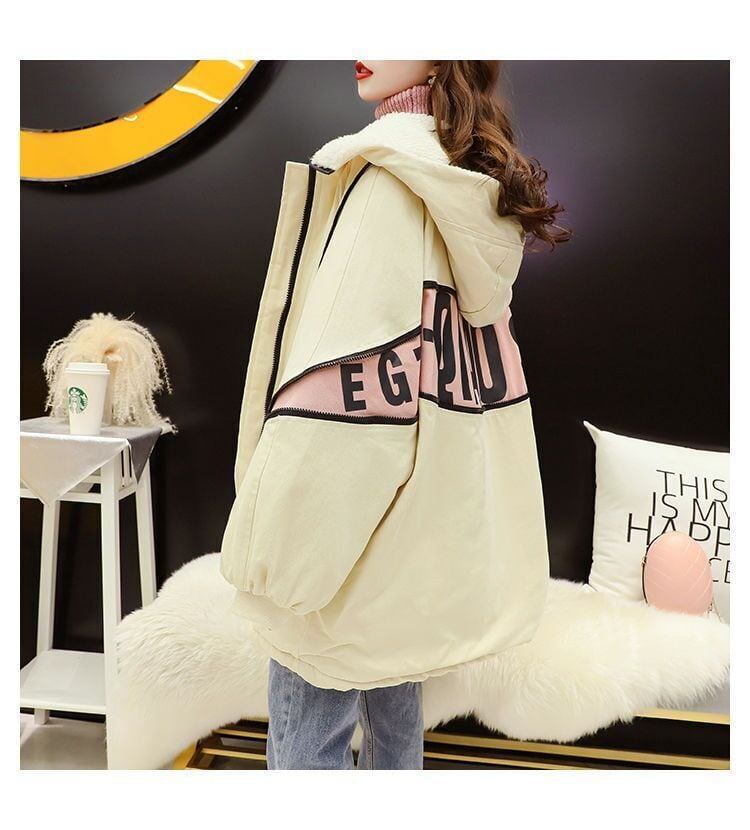 【裏起毛】 新作 大好評 ファッション ルーズ ダウンジャケットE-6209