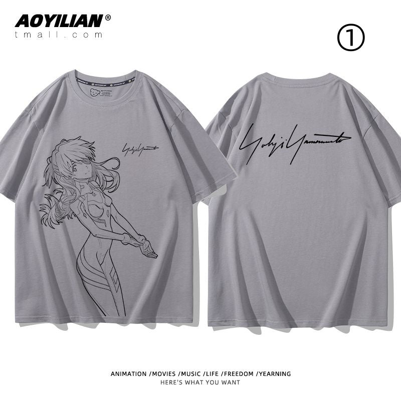売り切れ必至　着回し力抜群　おすすめ プリントロゴ 半袖 Tシャツ-A2531