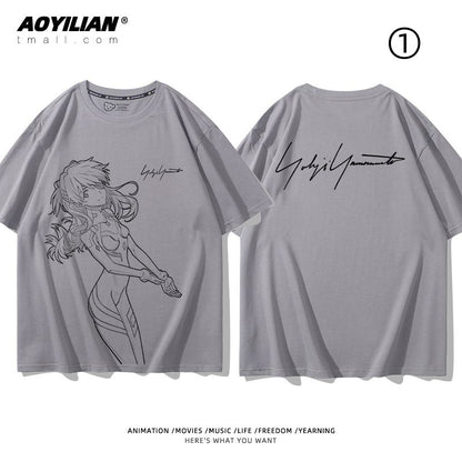 売り切れ必至　着回し力抜群　おすすめ プリントロゴ 半袖 Tシャツ-A2531