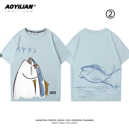 【人気ランキングNO.6】着回し力抜群　シンプル　おすすめ プリントロゴ 半袖 Tシャツ-A2632