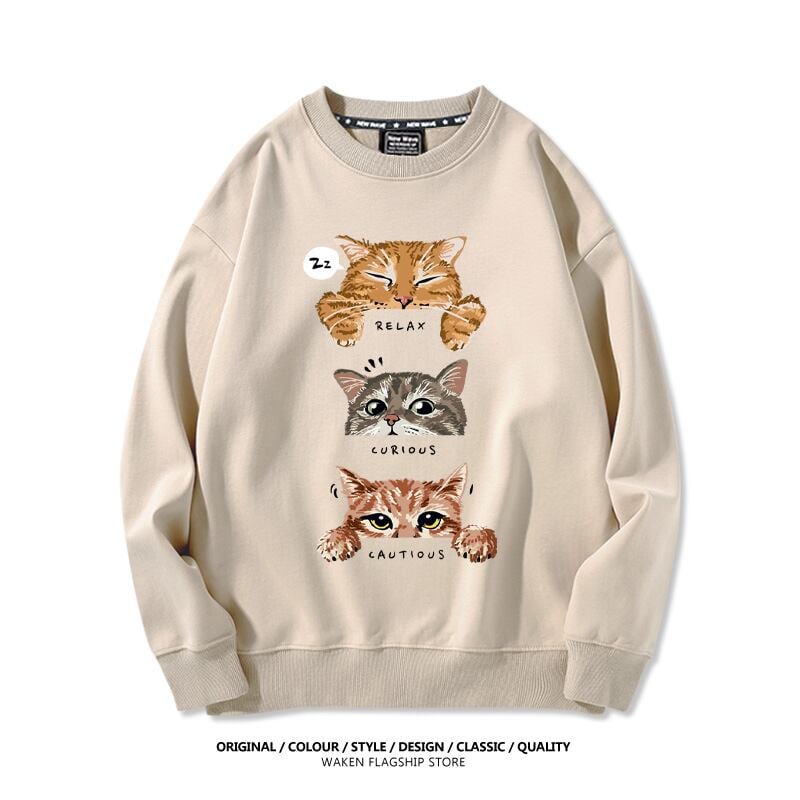 着回し力抜群 キュート カジュアル スウェット 男女兼用E-10071