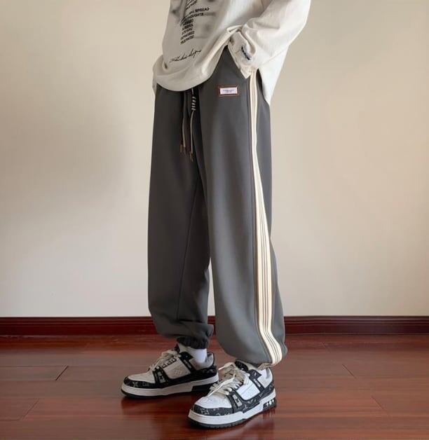 絶対欲しい ファッション 個性派 スウェットパンツ男女兼用 E-6207