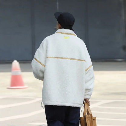 絶対欲しい 高級感 おすすめ 今季マストバイ 全2色 ボアジャケット男女兼用E-12537