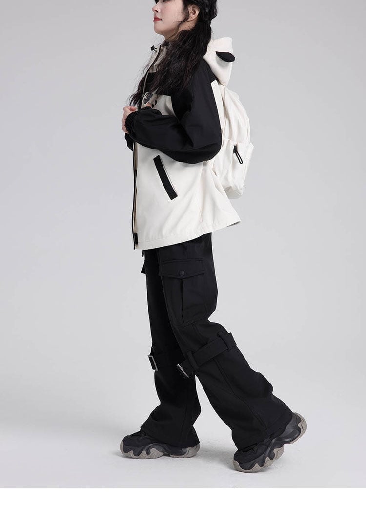 超人気商品 マウンテンジャケット全2色 パンダロゴ 男女兼用 コート E-4794