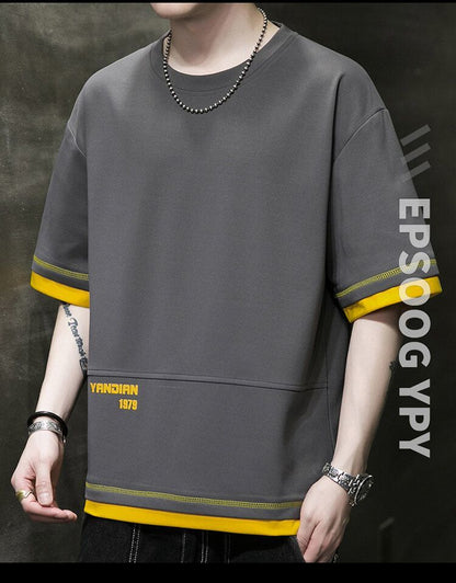 男女兼用 上質 カジュアル Tシャツ & ショーツ セットアップ E-80003