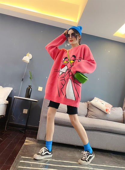 絶対流行  個性派 上質セーターE-5809