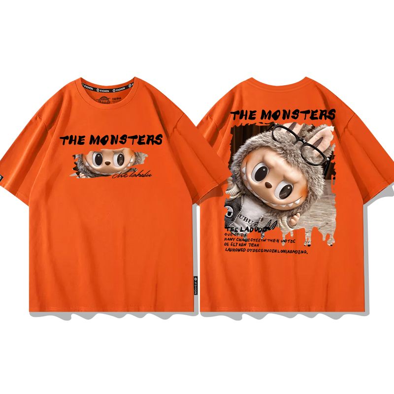 超人気 着回し力抜群 売れ筋   おすすめ プリントロゴ 半袖 Tシャツ-A2596