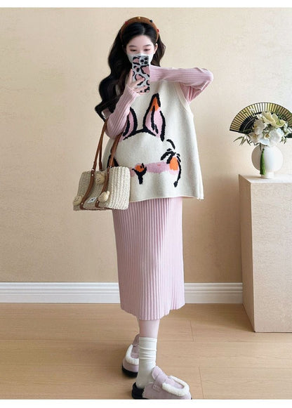 カジュアル ト デザイン オシャレ 着心地良い カジュアル 2色 ニット セータートE-12243