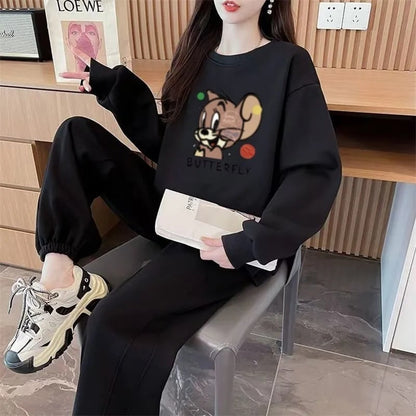 定番シンプル 長袖 ジャケット＋パンツ セットアップ E-12280