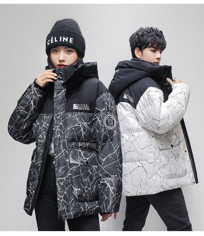 話題沸騰中 防寒 ファッション 暖かい ダウンジャケットE-5895