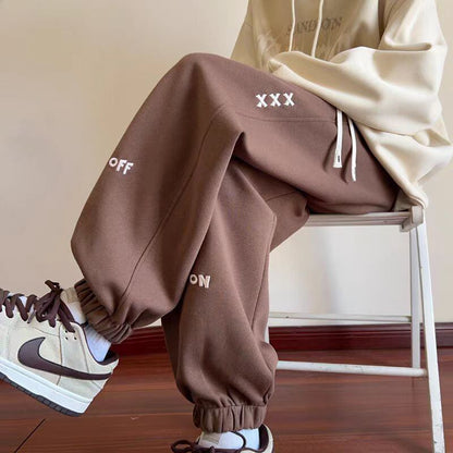 流行新作 肌触り抜群 目を奪われる カジュアル 3色選択 ジョガーパンツ E-9591