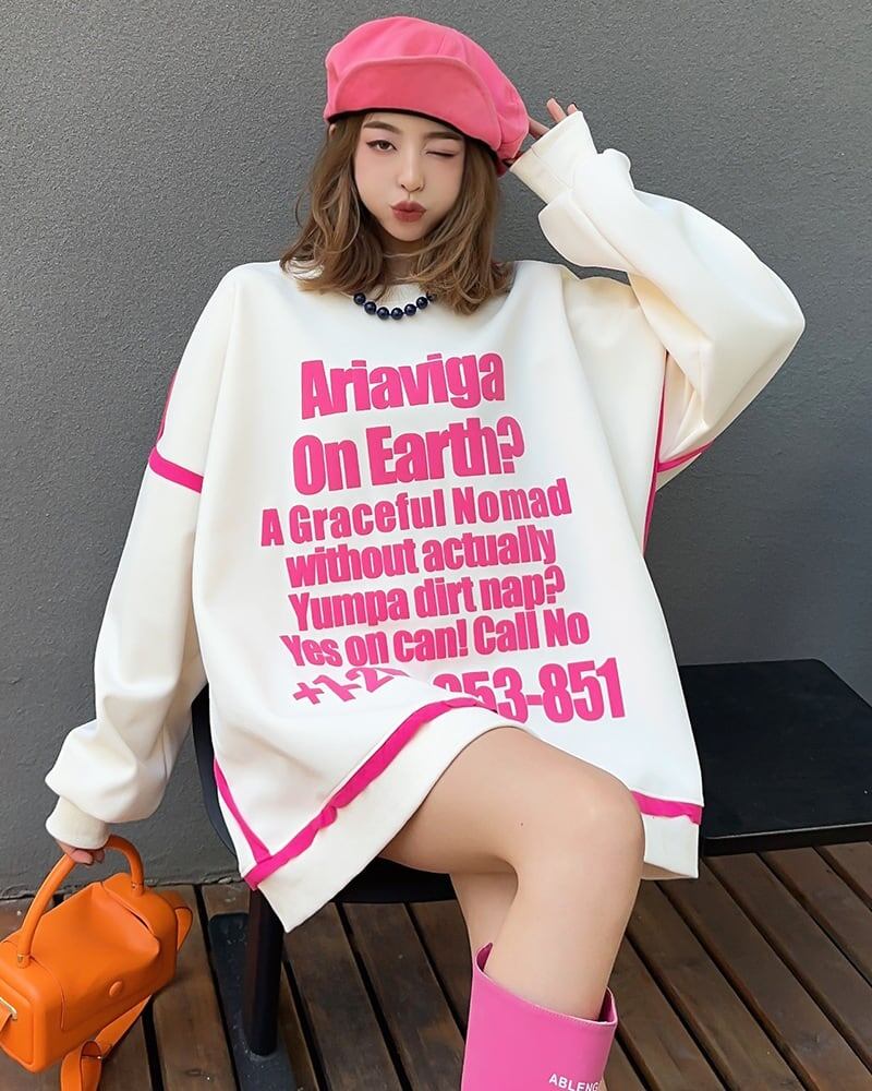 【半額！期間限定！！】絶対流行 ストリート 個性派 上質 スウェットE-6278