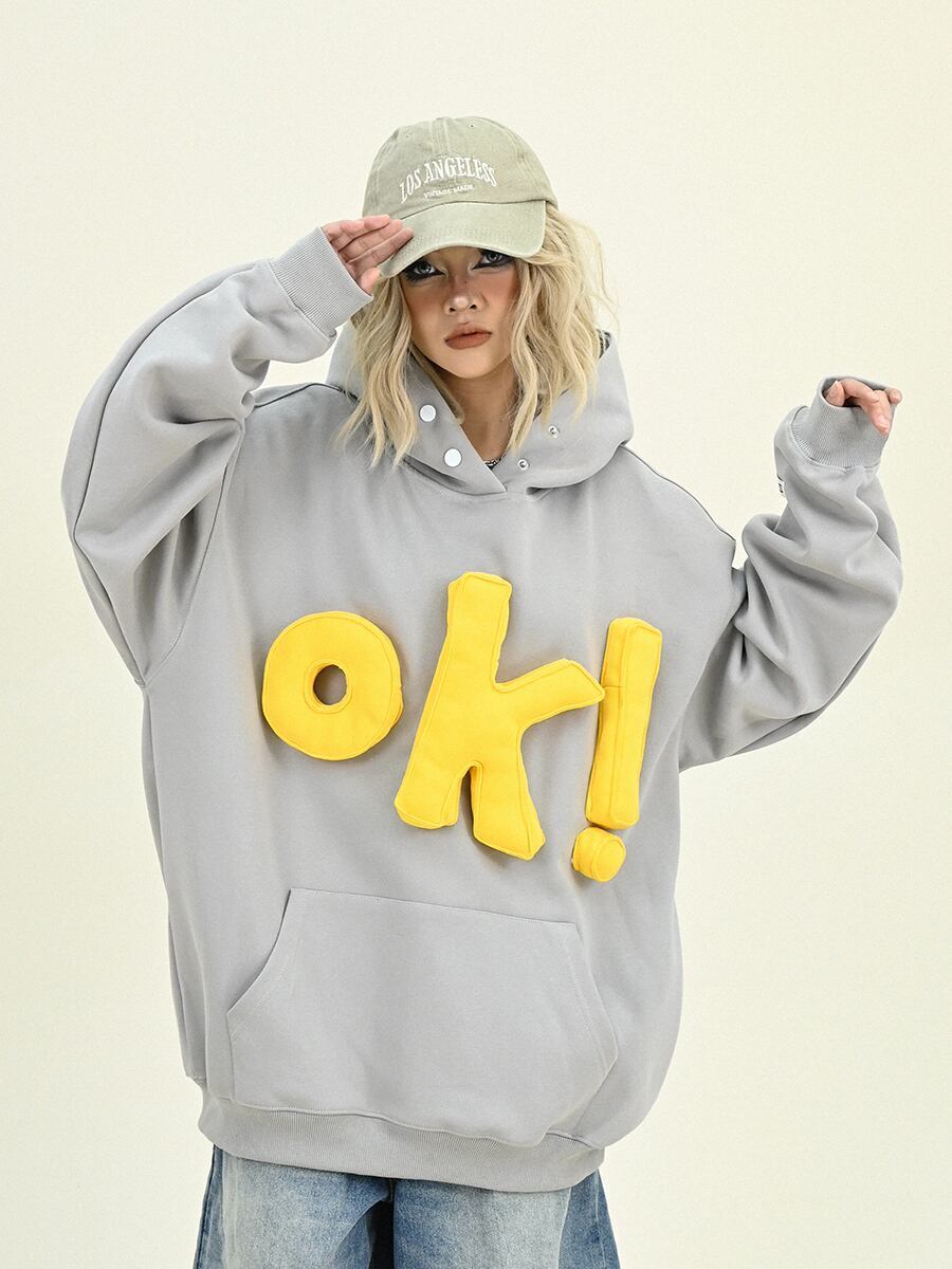 今季も大流行 キュート ファッション カジュアル レイヤード風 パーカーE-10125