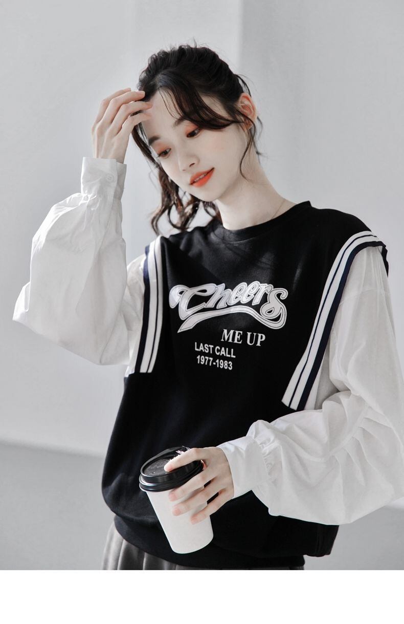 おすすめ 早い者勝ち 絶対流行 カジュアル 2色選択 スウェットE-10973