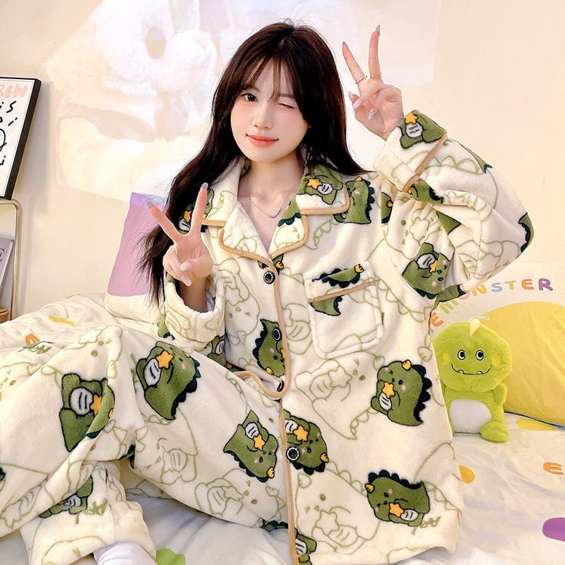 絶対欲しい 上質 キュート 男女兼用 パジャマE-6820