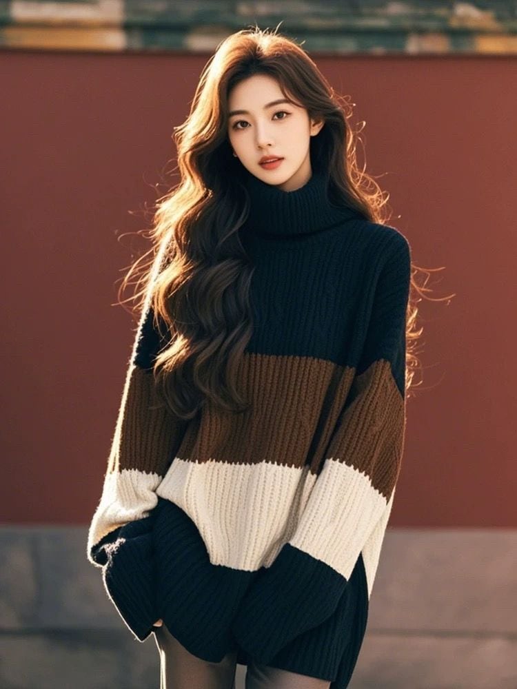 大人可愛い 絶対流行 アバンギャルド 個性派 上質 セーター E-12345