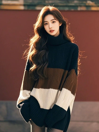 大人可愛い 絶対流行 アバンギャルド 個性派 上質 セーター E-12345