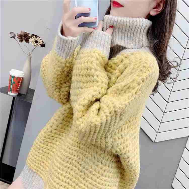 大活躍 着心地良い デザイン 3色 カジュアル 男女兼用 ニット セーターE-12394