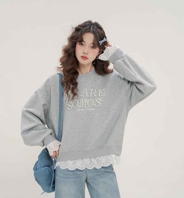 絶対欲しい 早い者勝ち 絶対流行 カジュアル 2色選択 スウェット E-10928