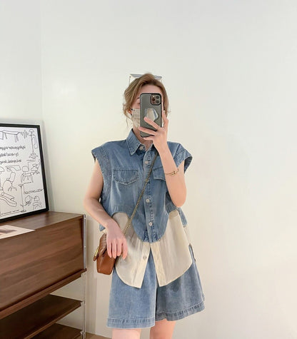 今季マストバイ ファッション 上品 半袖Ｔシャツⅹパンツセット <ins-6575>