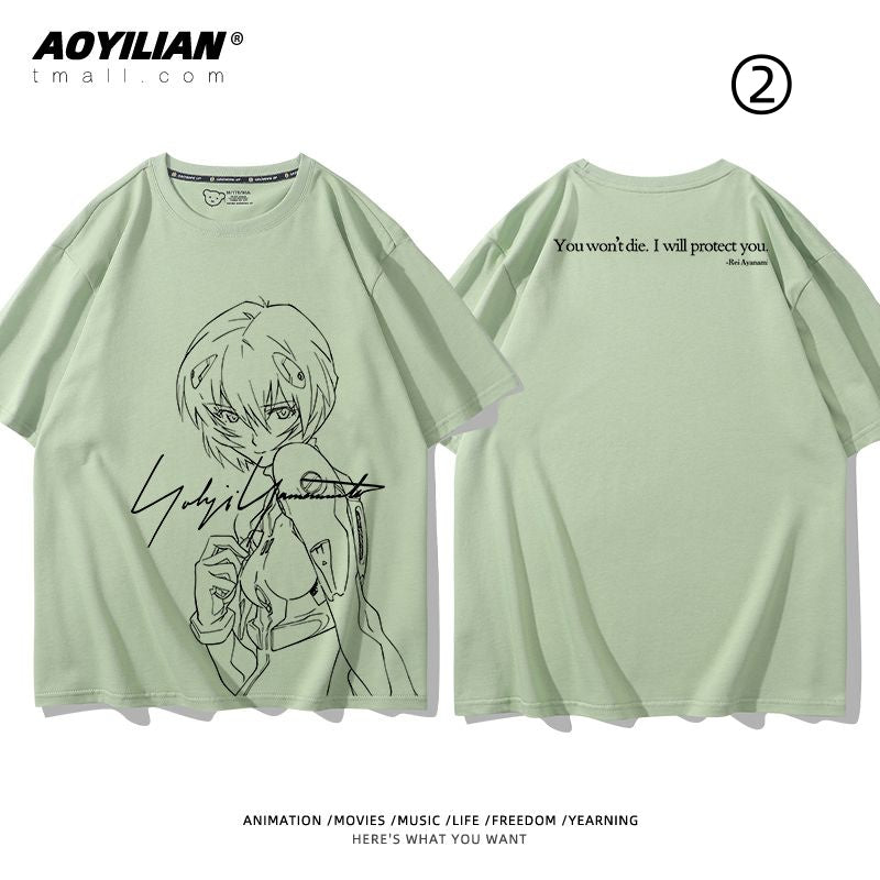 売り切れ必至　着回し力抜群　おすすめ プリントロゴ 半袖 Tシャツ-A2531