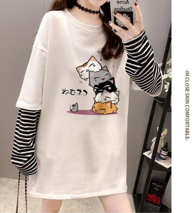 今季マストバイ  カジュアル ファッション スウィートTシャツ<ins-6507>