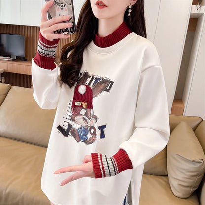 絶対欲しい 着心地良い デザイン カジュアル スウェットE-10813