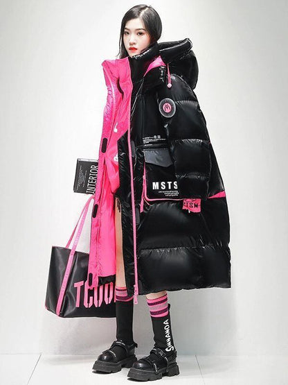 絶対流行 海外トレンド上質 ファッション 男女兼用 ダウンジャケット E-10266
