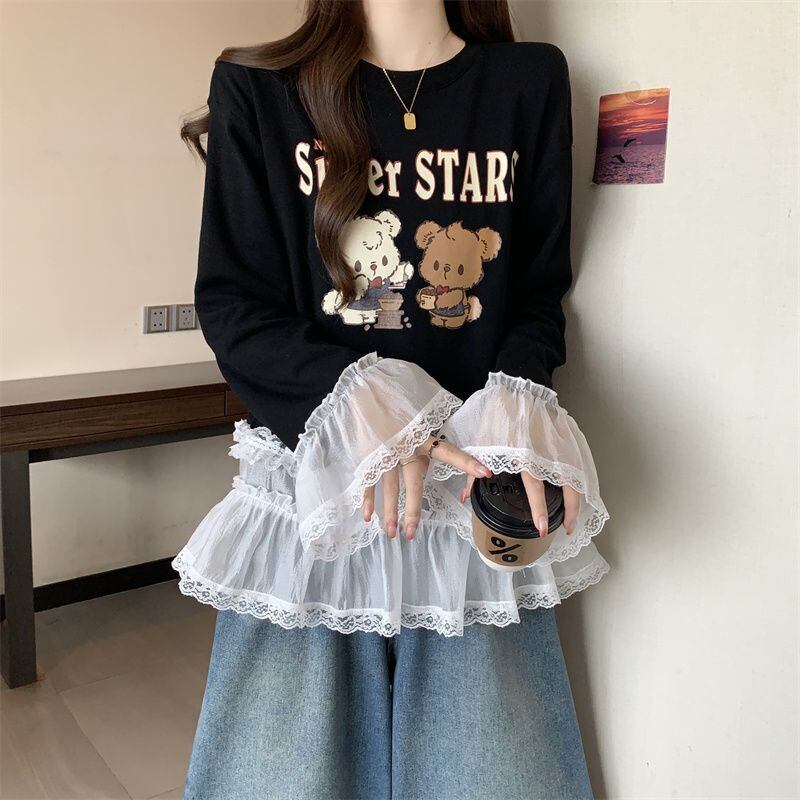 絶対欲しい 気いっぱい 元主役級 好感度UP 全2色 スウェットE-10781