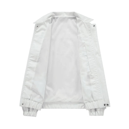 好感度100％  切り替え 2色選択 男女兼用 レザー ジャケットE-12549