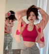 人気上昇中 ファッション感満々 美人度アップ 全2色 ニットトップスE-9152