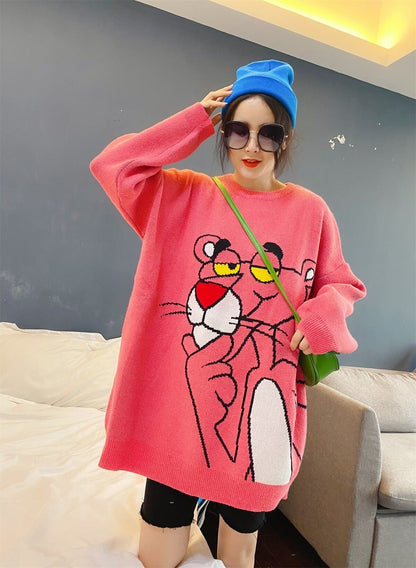 絶対流行  個性派 上質セーターE-5809