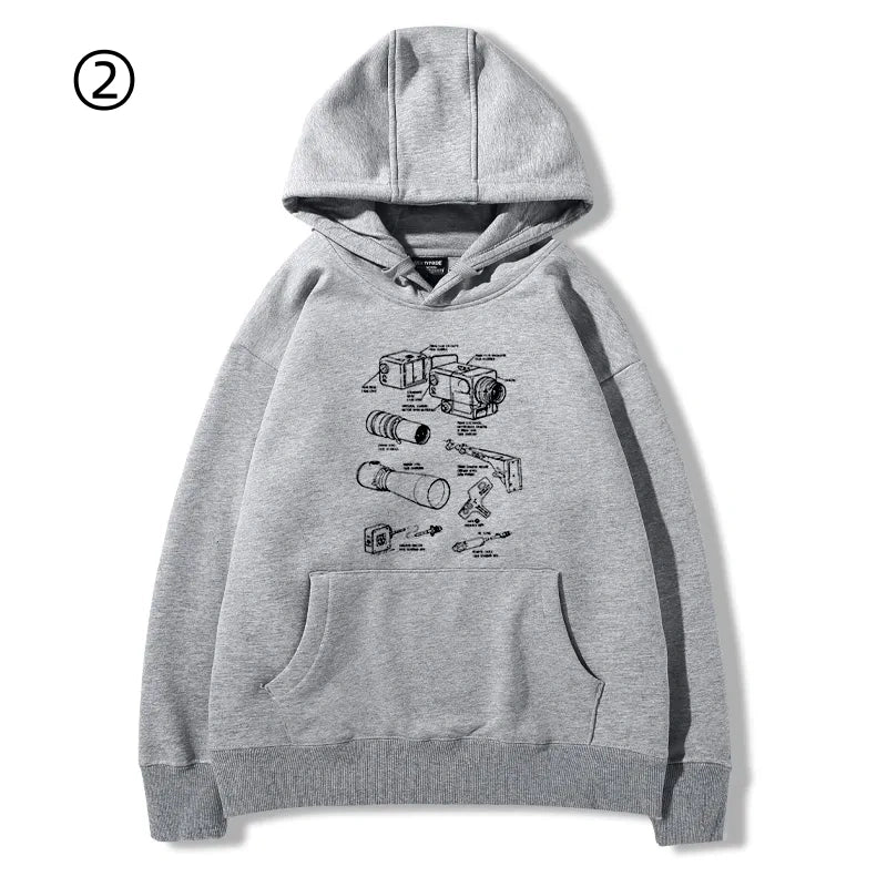 絶対流行 着回し力抜群 今季も大流行 超人気商品パーカー-A2158