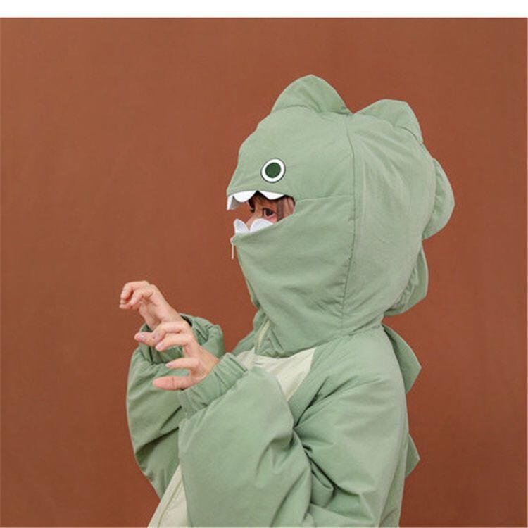 【半額！期間限定！！】大人可愛い スタイルアップ ファッション 2色選択 フード付きジッパーコート E-10037