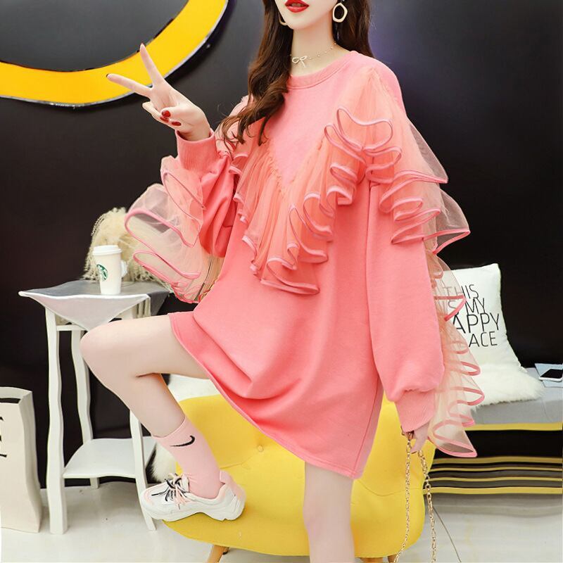 大人可愛い 2色選択 タイドファッション快適である スウェットE-10476