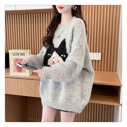 大好評 美人度アップ 目を奪われる 柔らかくて優しい印象 3色選択 ニットトップスE-9990