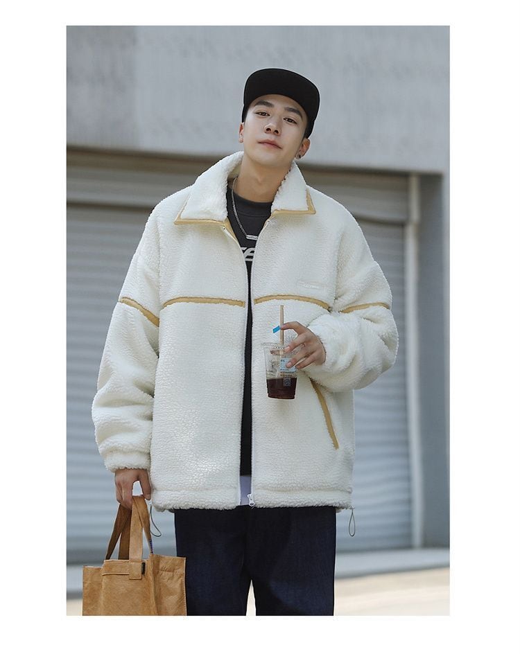 絶対欲しい 高級感 おすすめ 今季マストバイ 全2色 ボアジャケット男女兼用E-12537