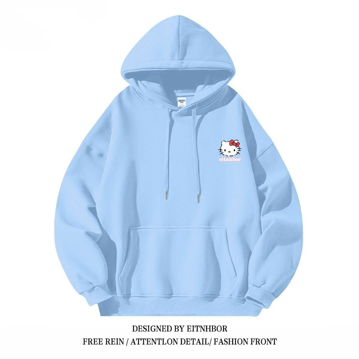 絶対流行 スタイルアップ 話題沸騰中 カジュアル プリント 5色選択 パーカーE-11003