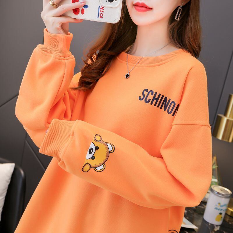 絶対流行 キュート カジュアル 上質 スウェットE-6818